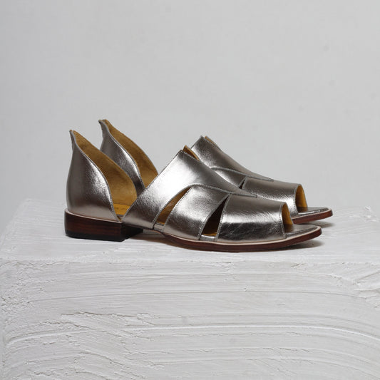 Agatha Silver Sandals
