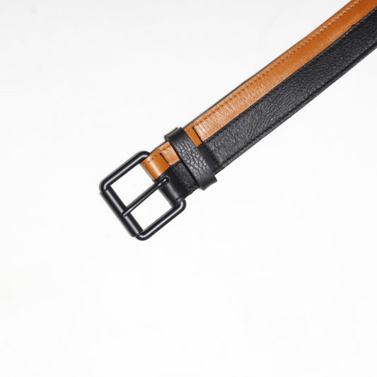 Black & Brown Mafalda Belt