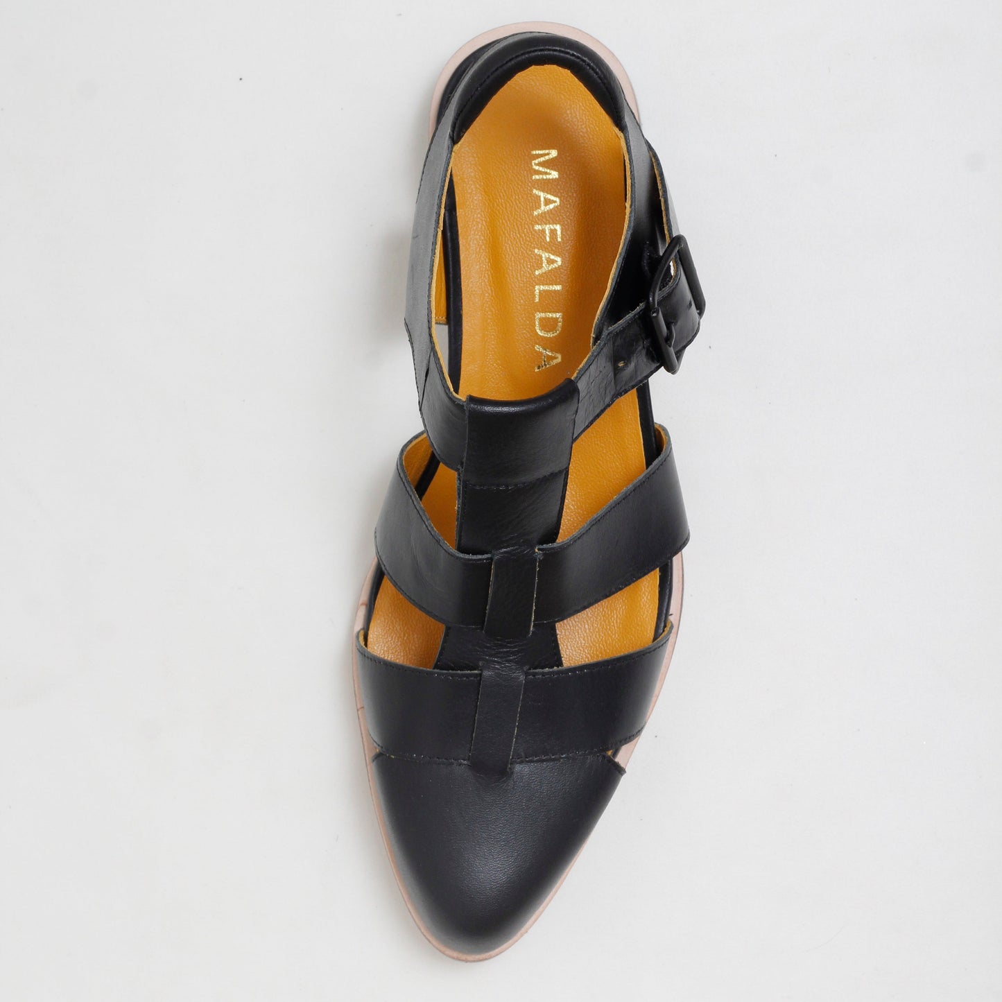 Sandalias de pescador negras Eloah