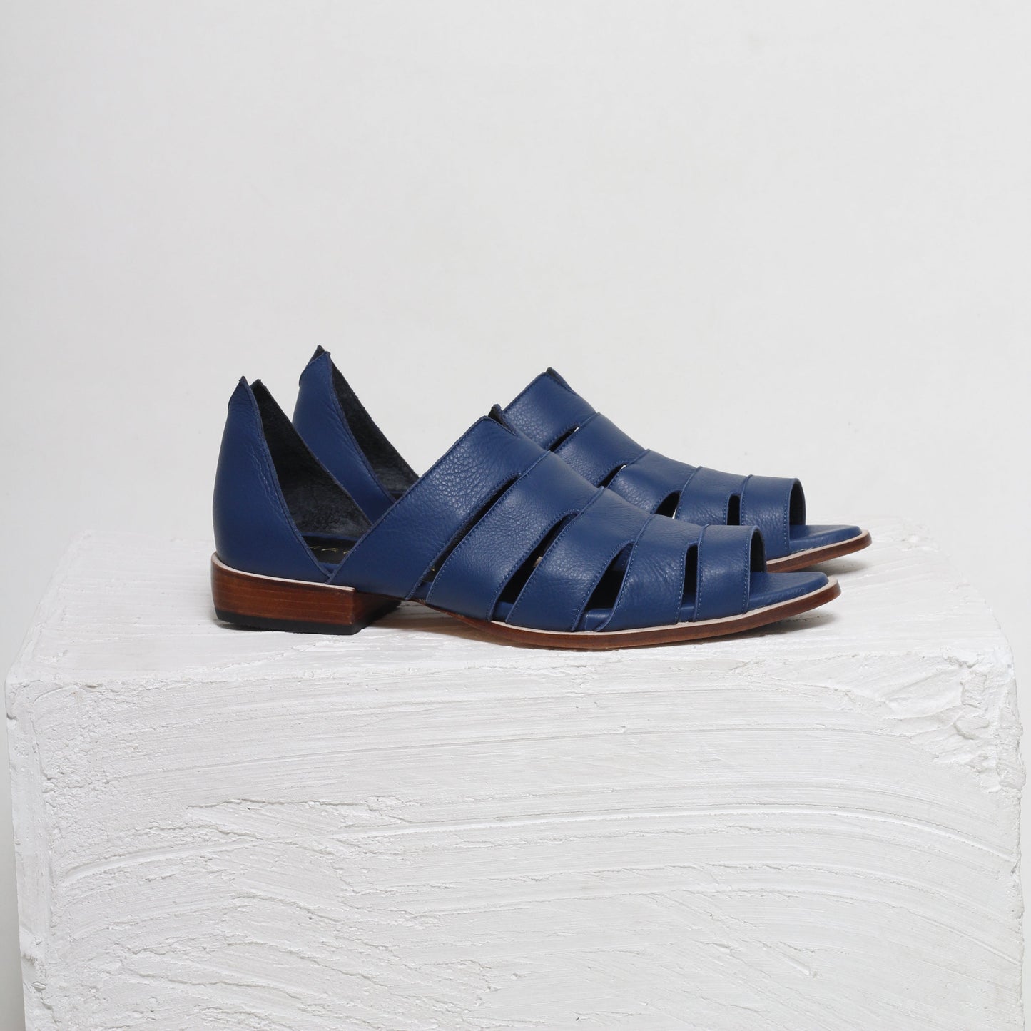 Gisele Navy Blue Sandals