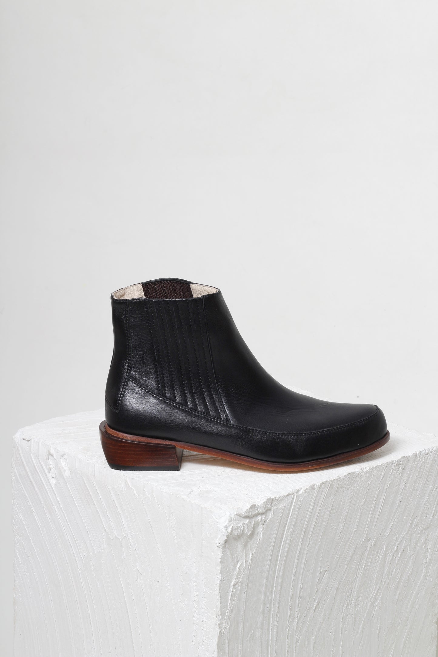 Cordelia Black Ankle Boots
