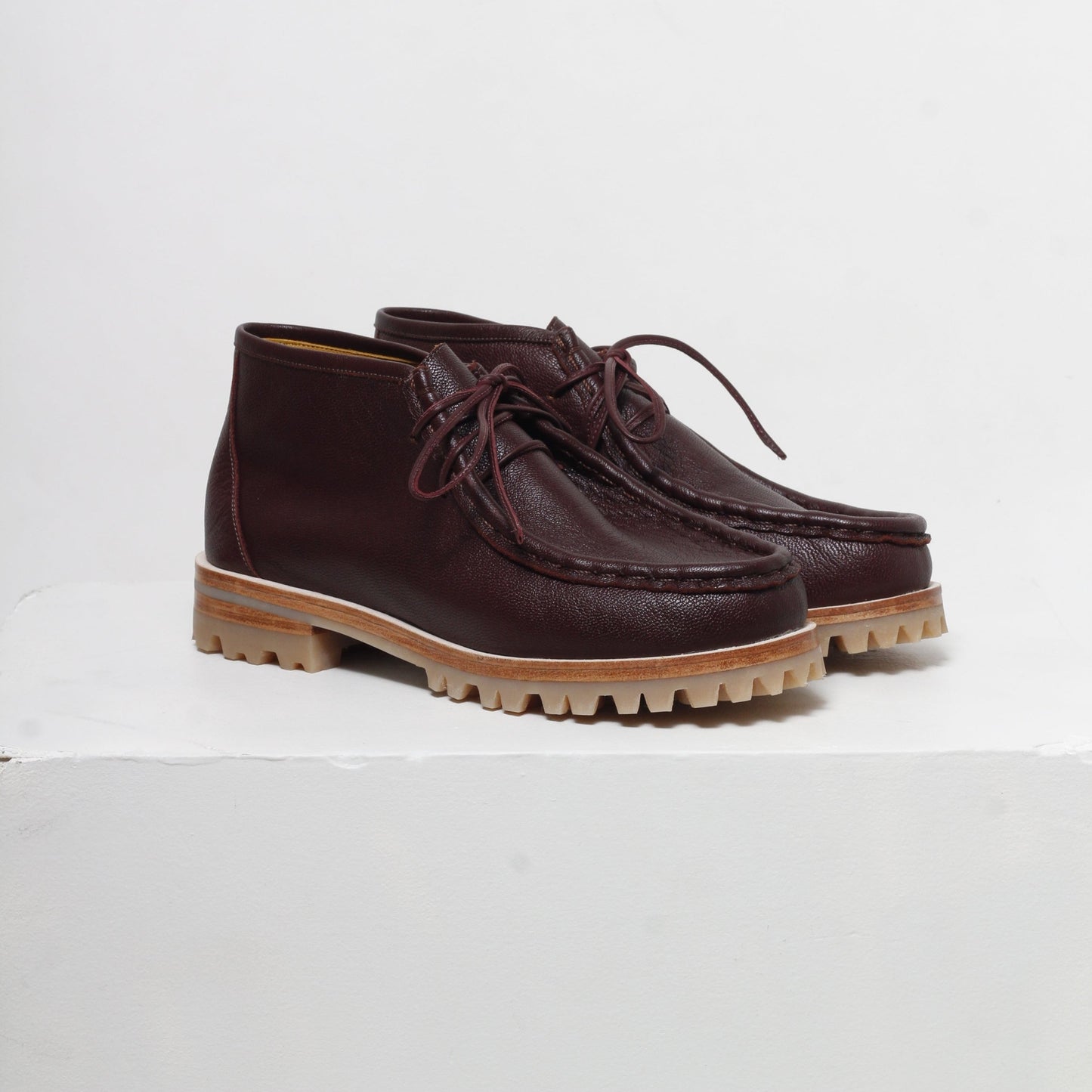 Mia Burgundy Boots