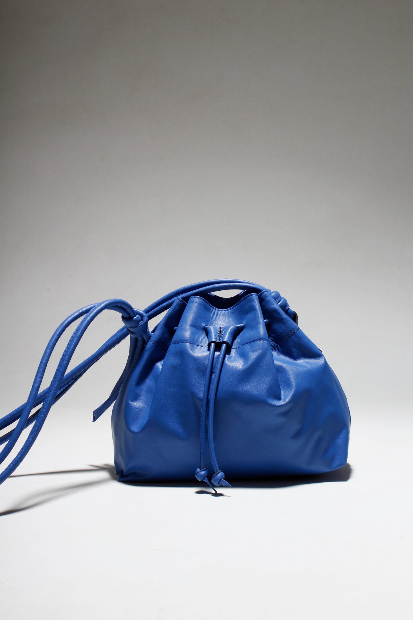 Noa Blue Drawstring Bag