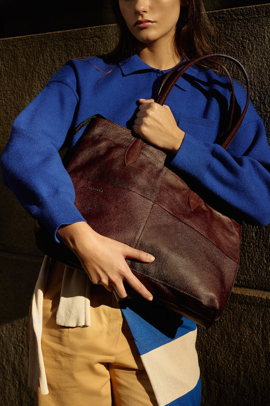 Valentina Brown Tote Bag