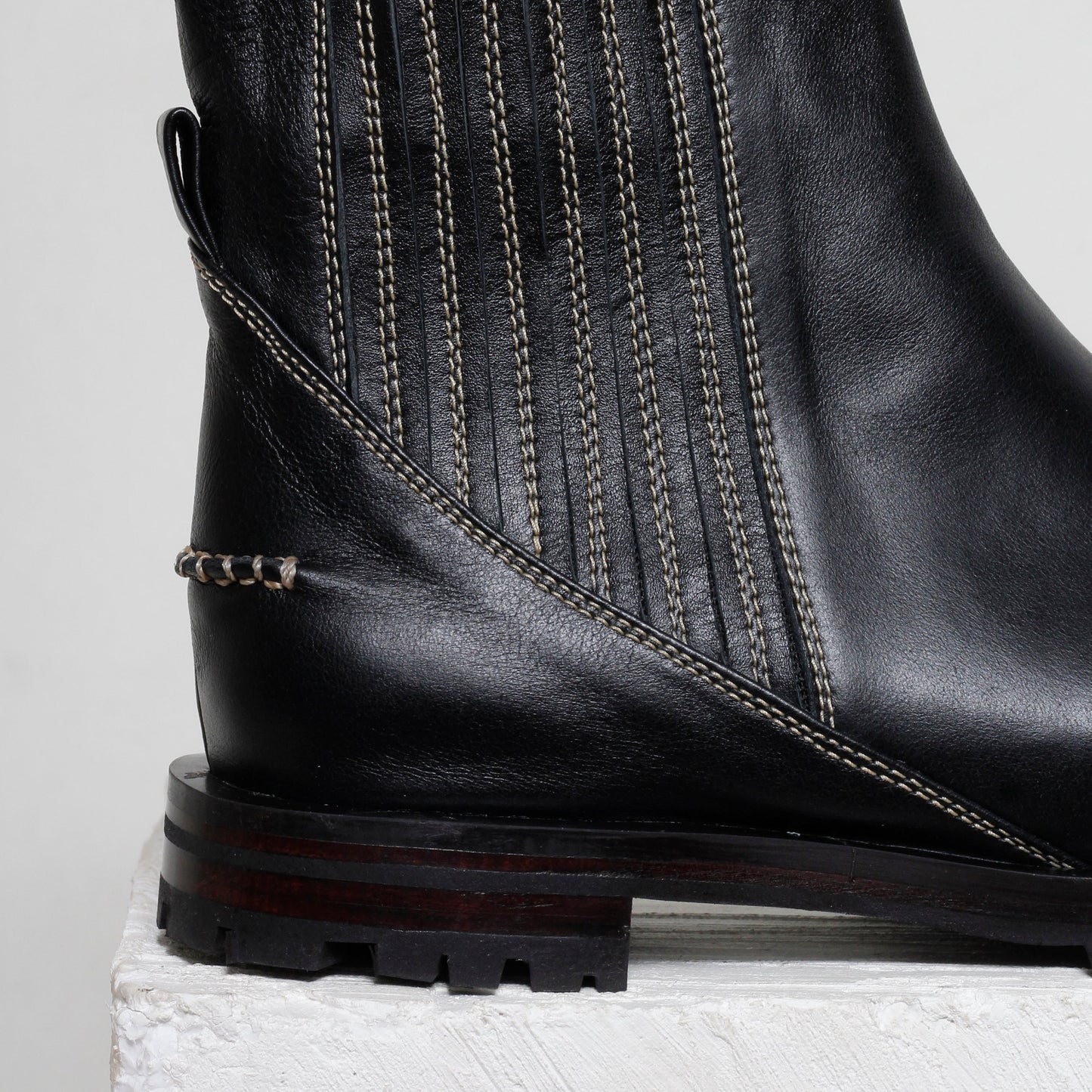 Marah Black Chelsea Boots