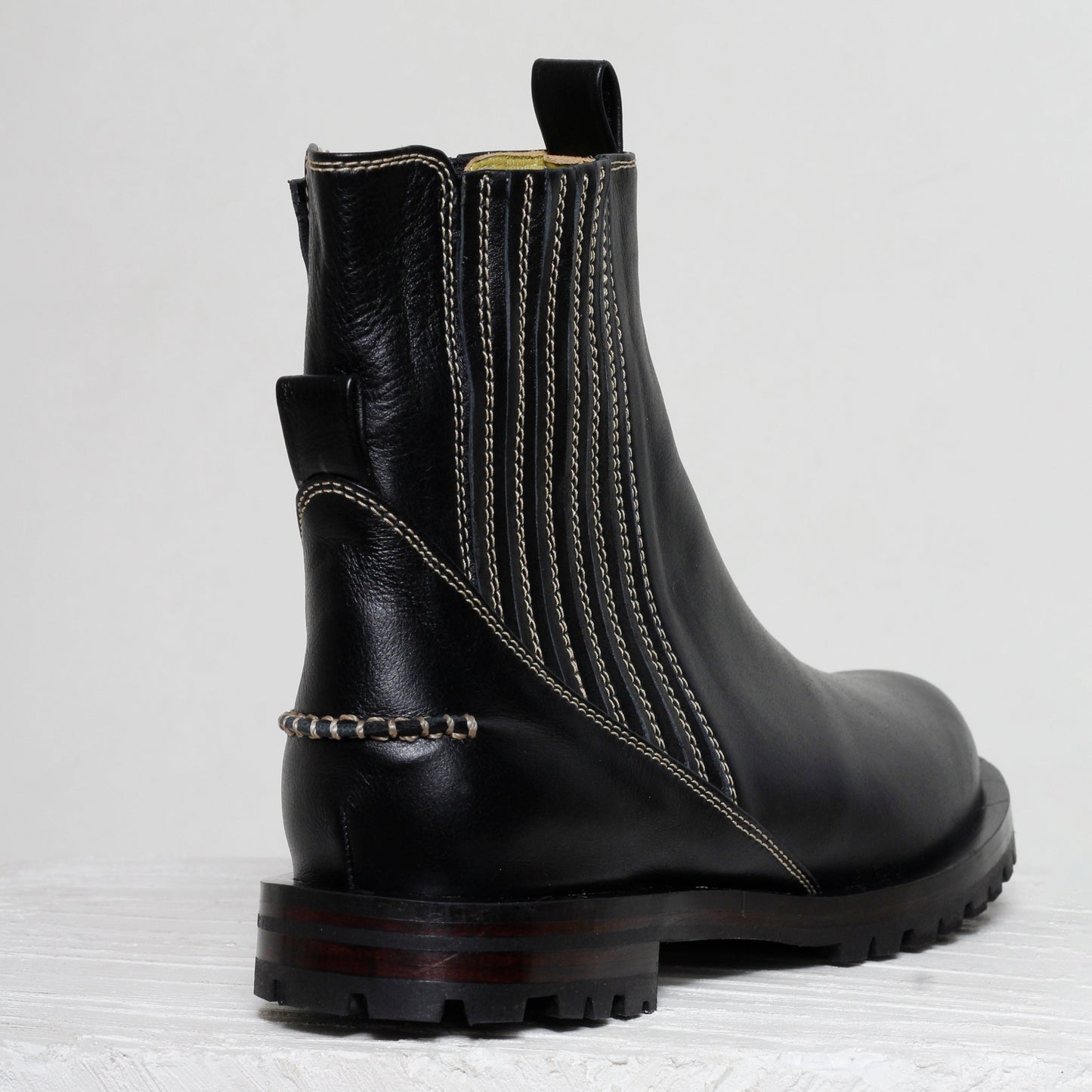 Marah Black Chelsea Boots