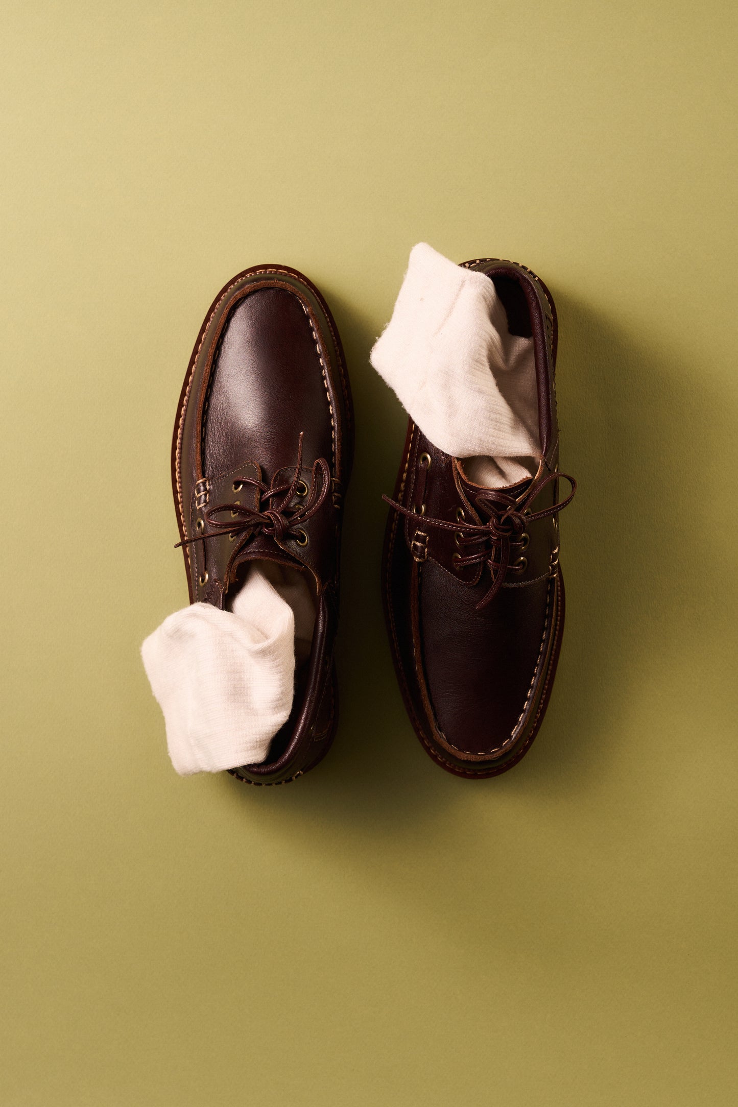 Donatela Brown Boat Shoes