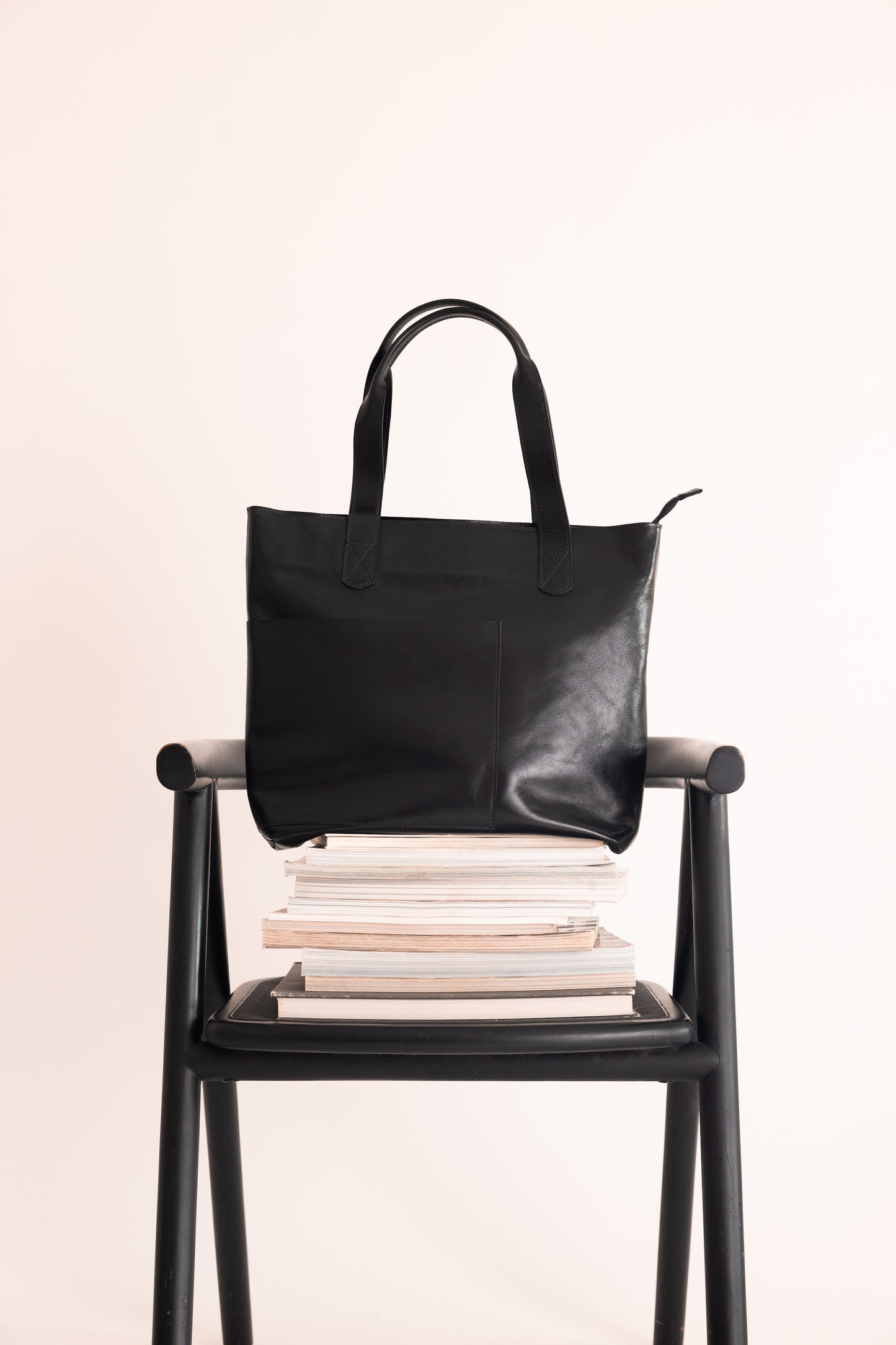 Jil Black Tote Bag