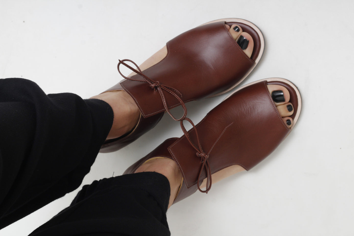 Lisa Coffee Brown Sandals