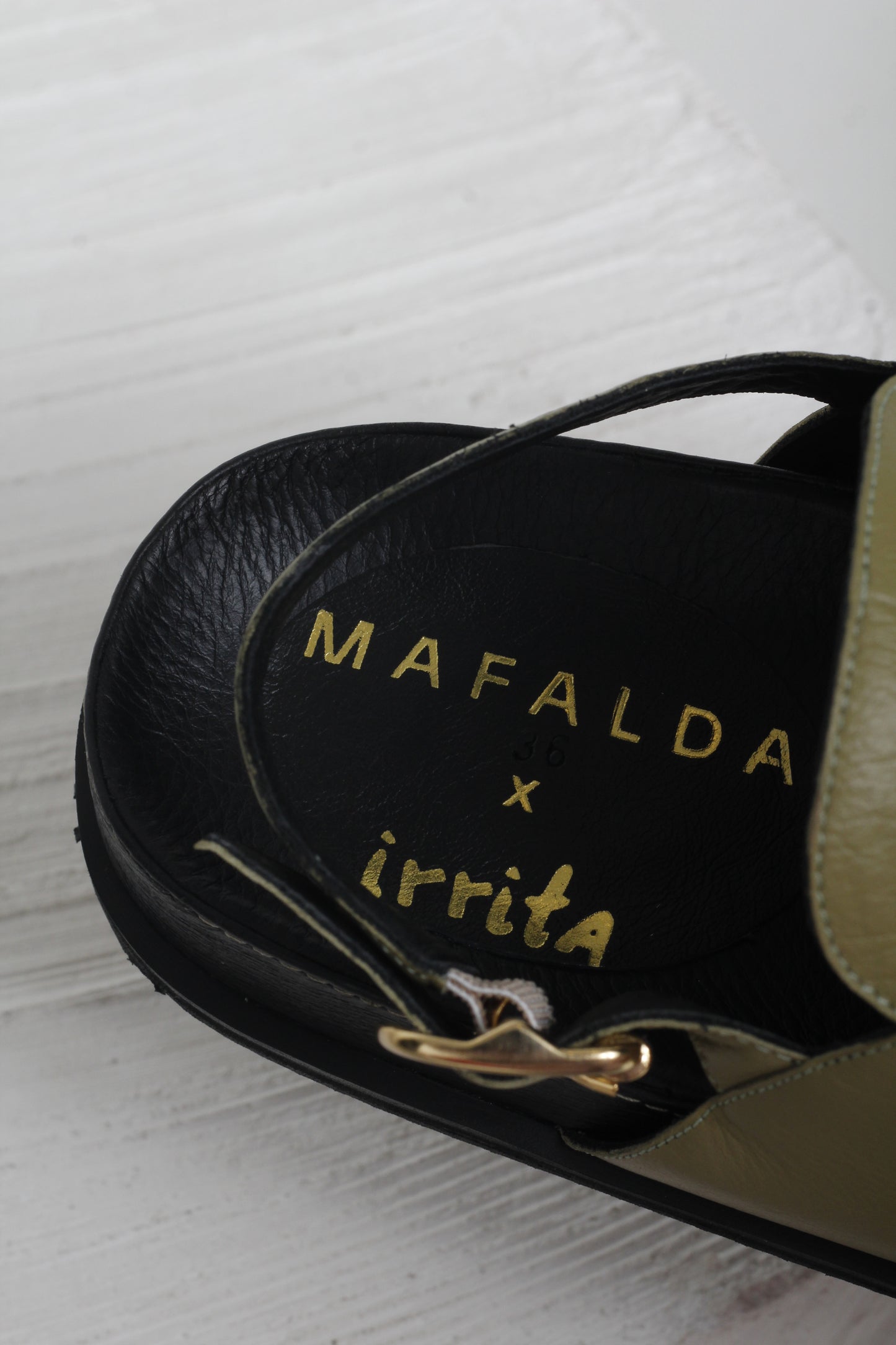 Rita Olive Green Tassel Chunky Sandals