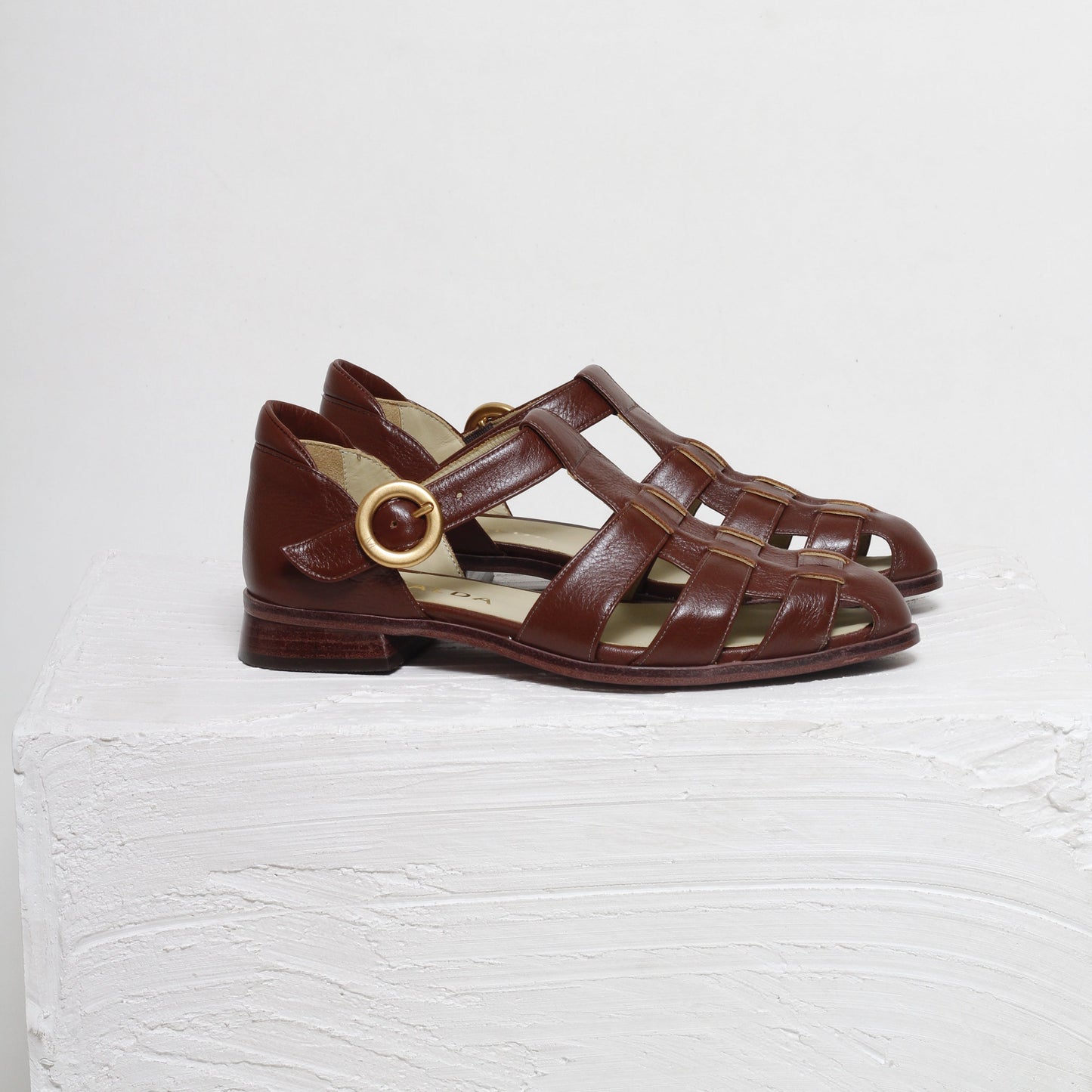 Savana Coffee Brown Fisherman Sandals