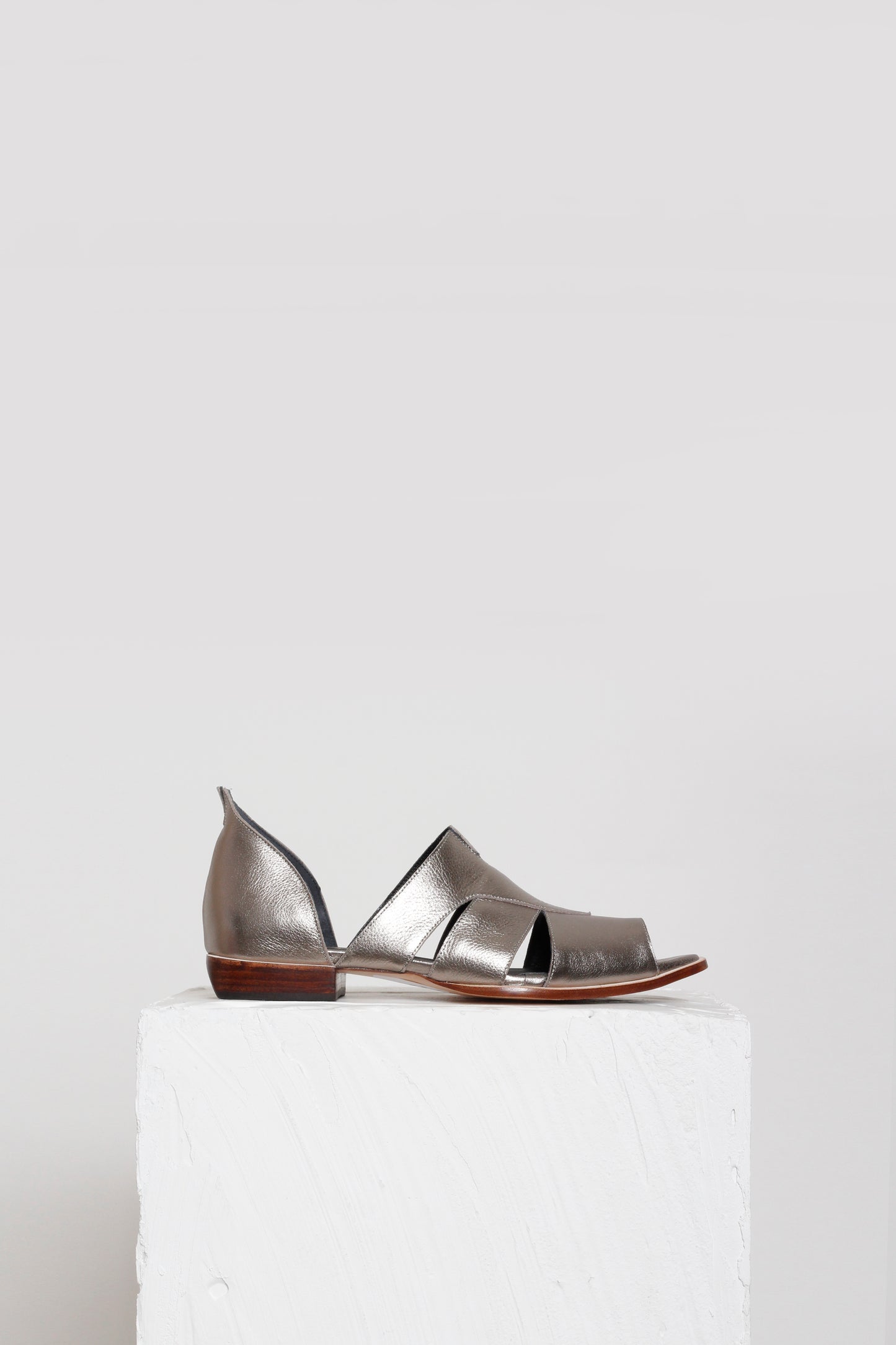 Agatha Silver Sandals