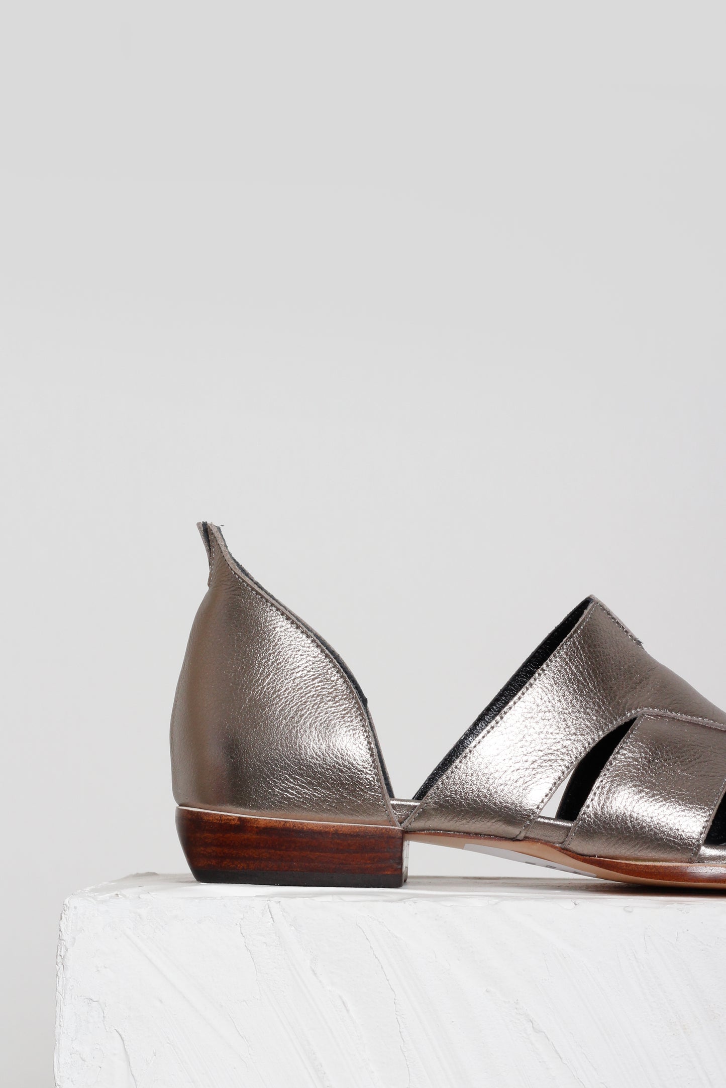 Agatha Silver Sandals