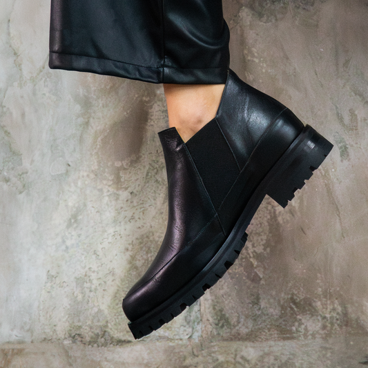 Beth Black Ankle Boots