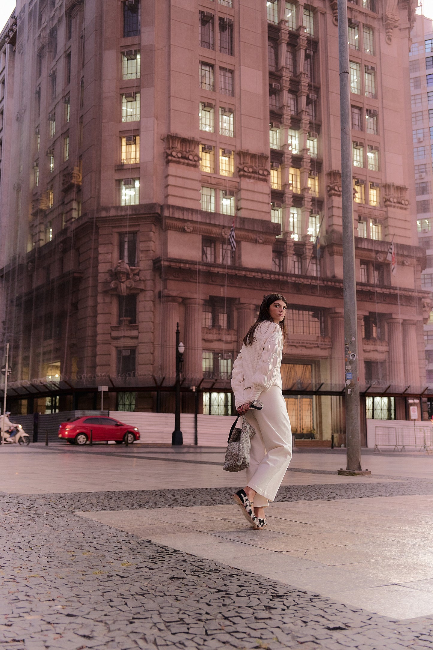 Betina Cow-Print Mary Janes