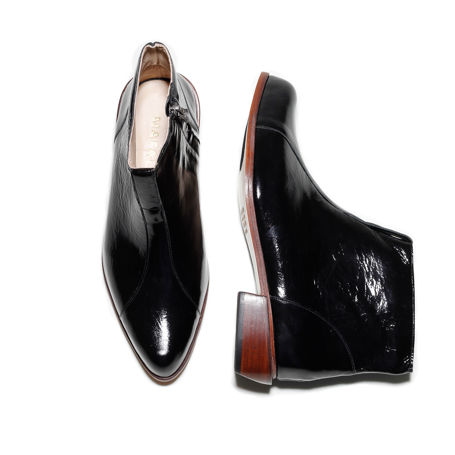 Bianca Patent Leather Boots