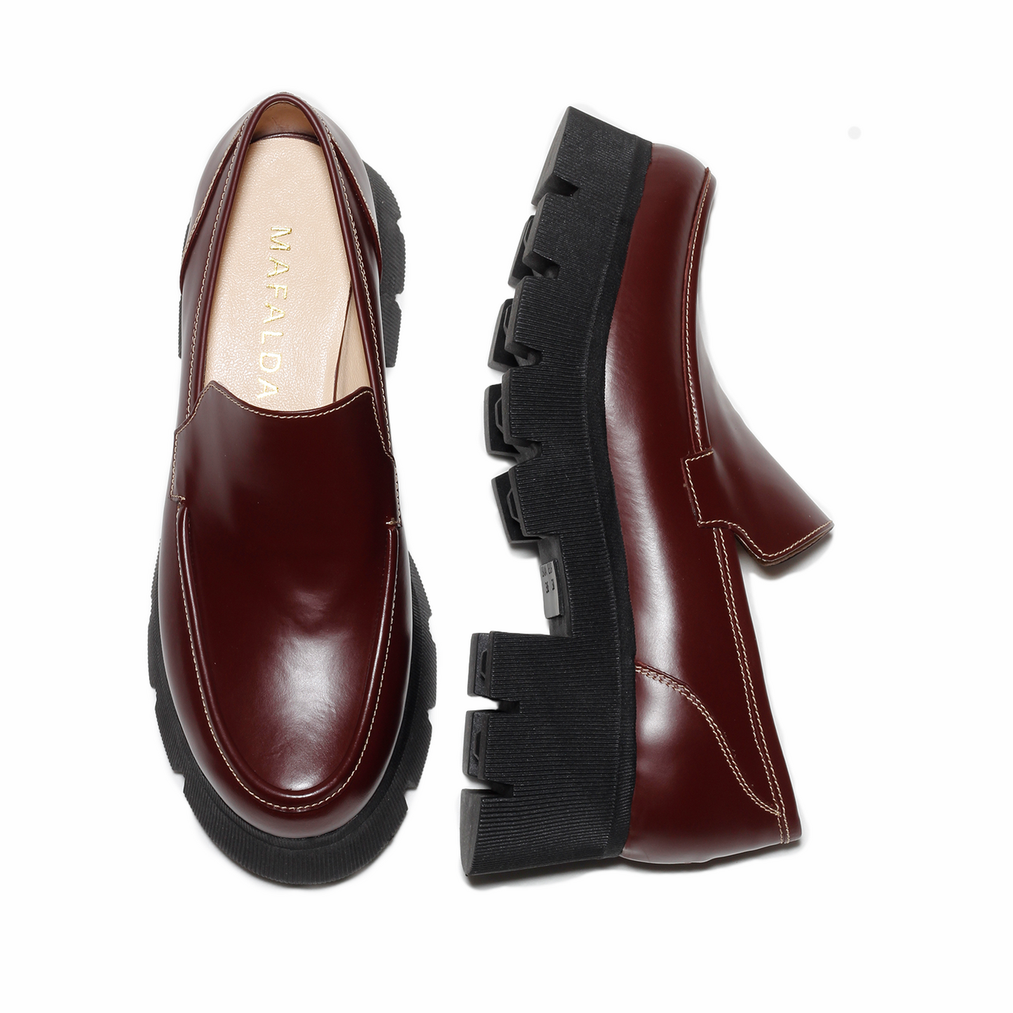 Cameron Chunky Coffee Brown Loafers
