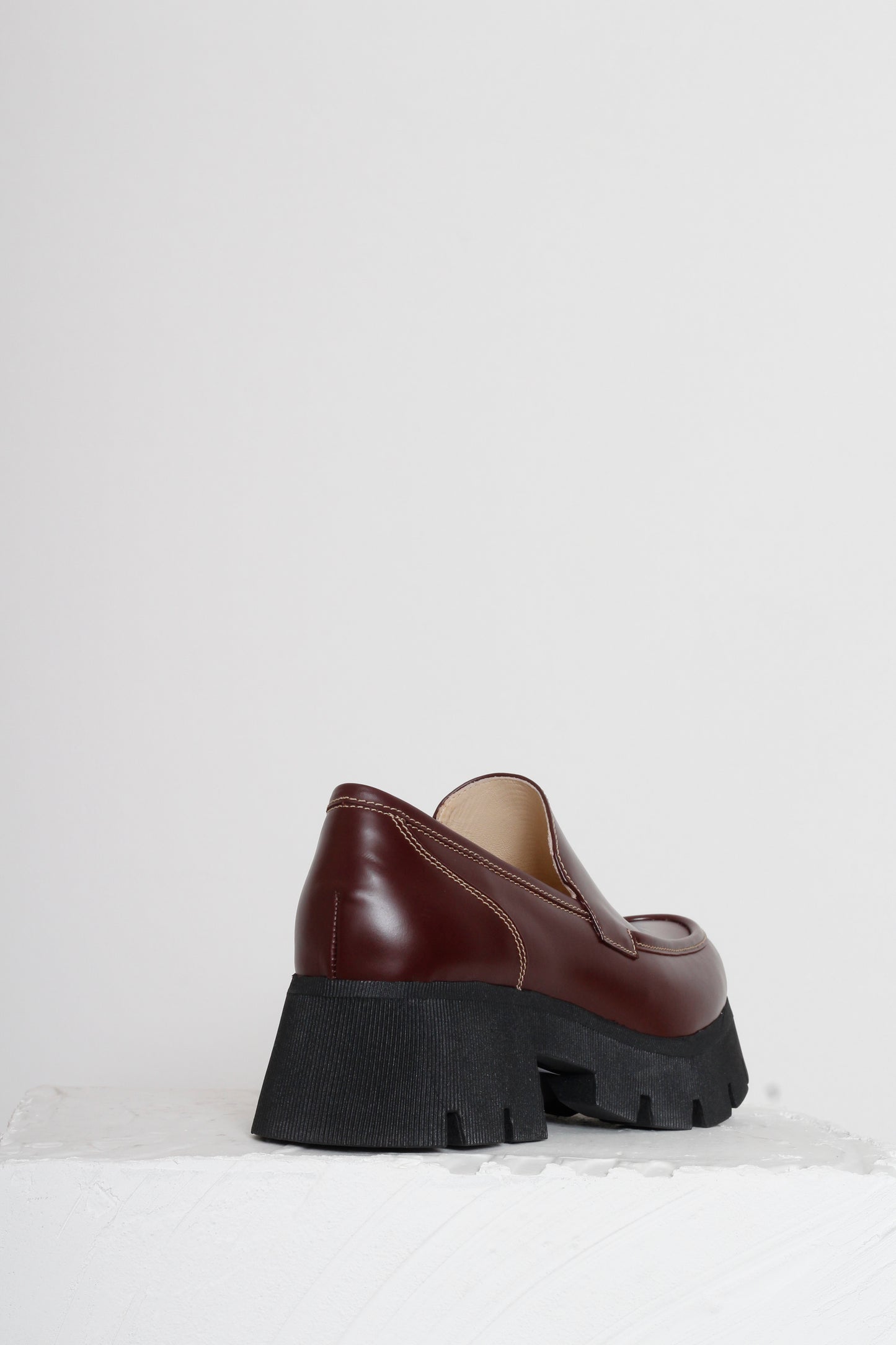 Cameron Chunky Coffee Brown Loafers