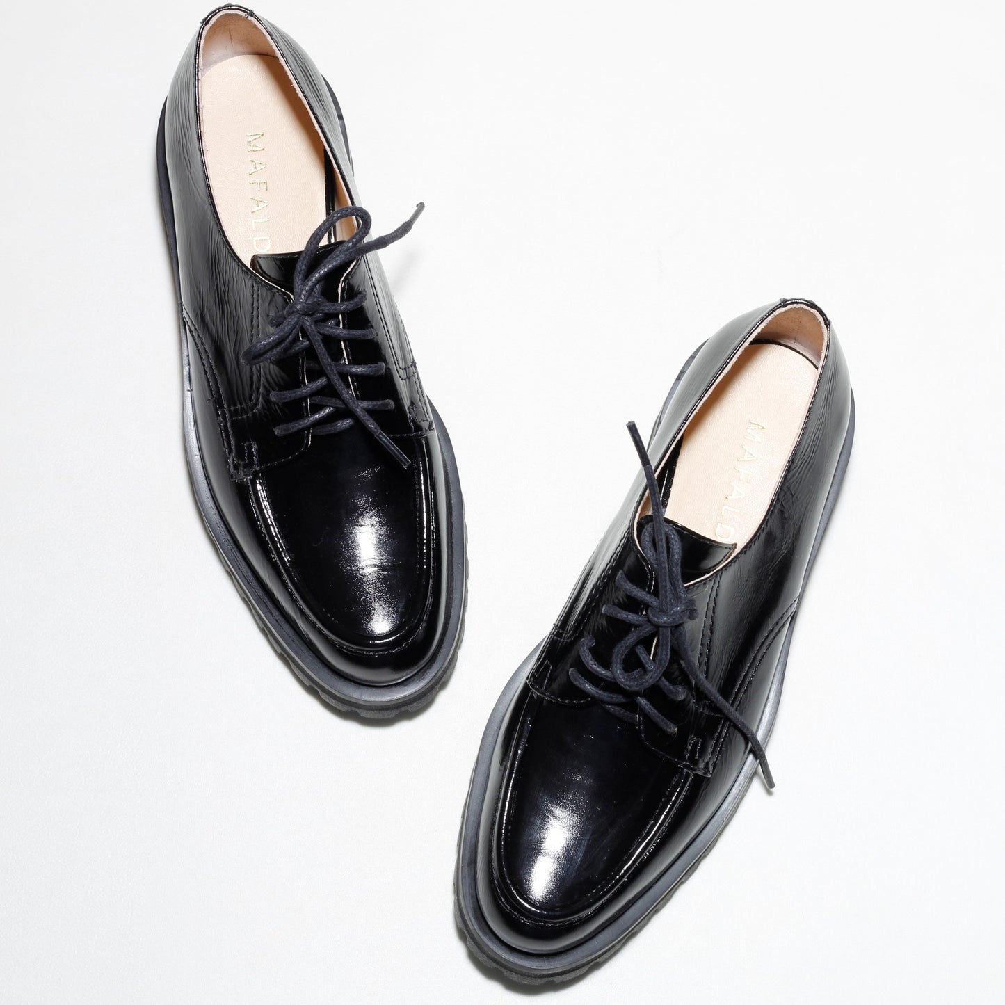 Catarina Black Patent Loafer