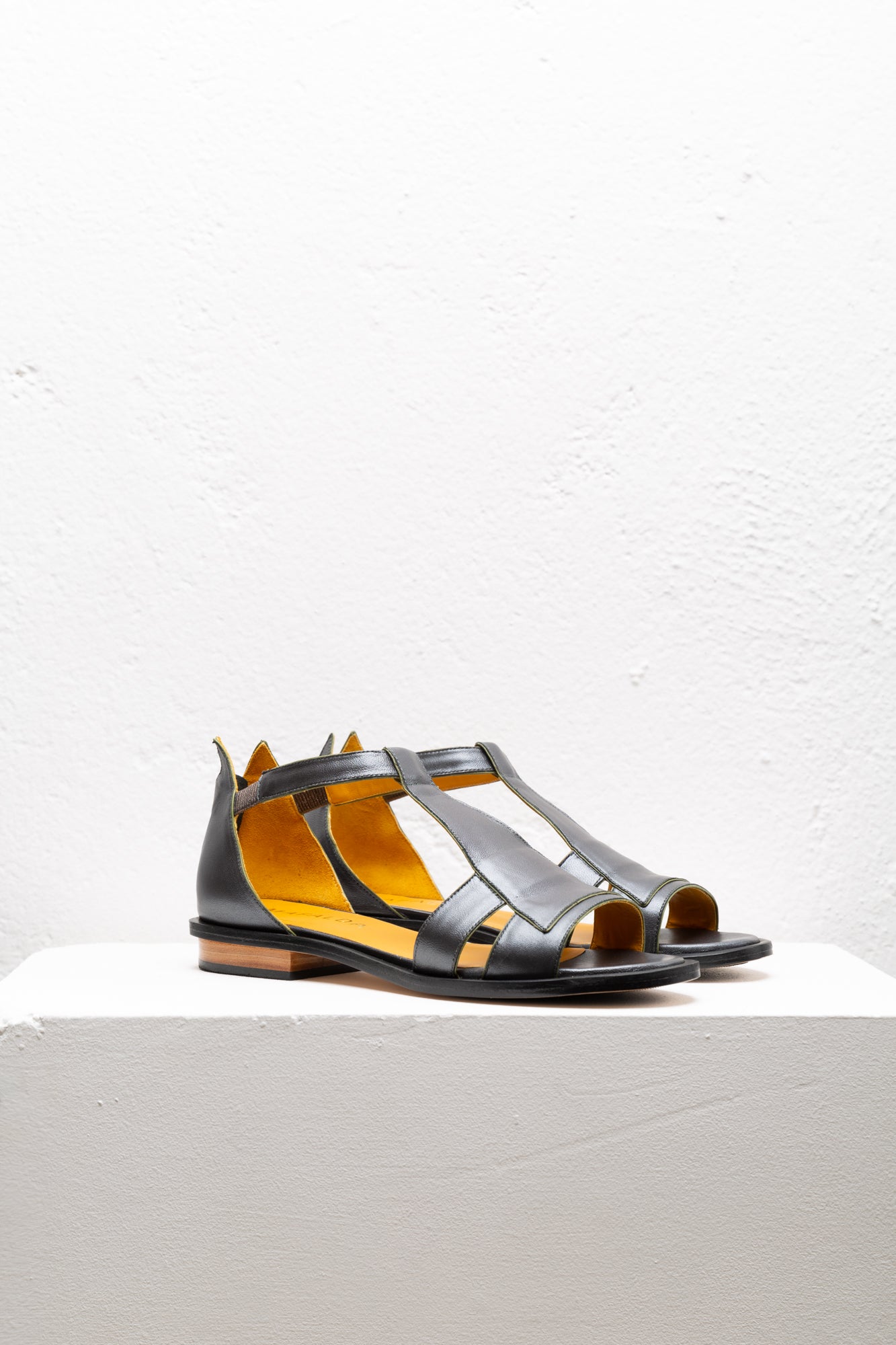Cynthia Titanium Metallic Sandals