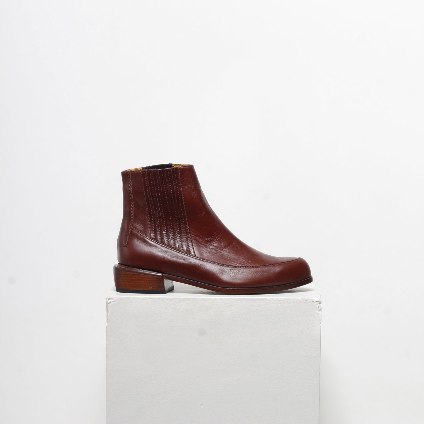 Cordelia Nutella Brown Ankle Boots