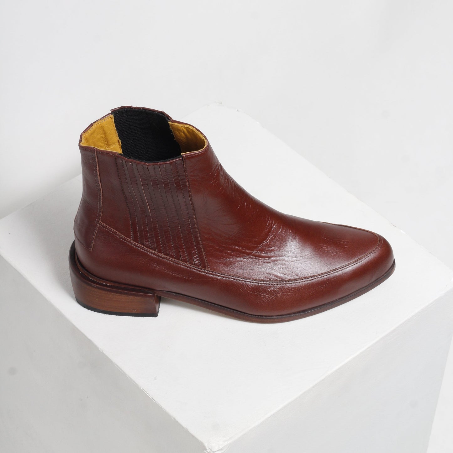 Cordelia Nutella Brown Ankle Boots