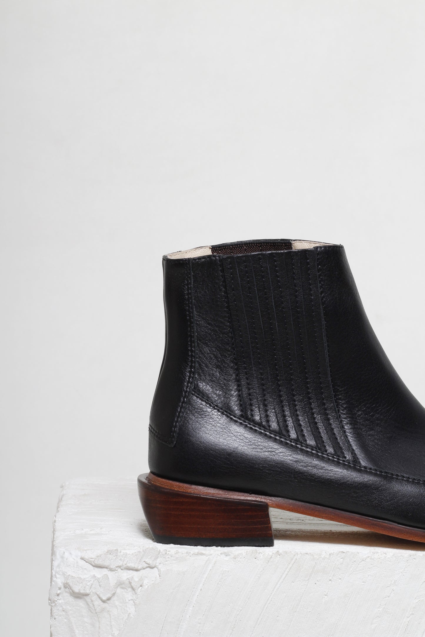 Cordelia Black Ankle Boots