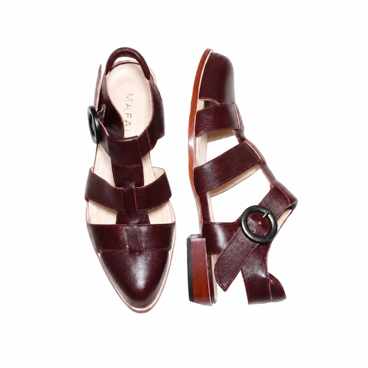 Eloah Brown Fisherman Sandals