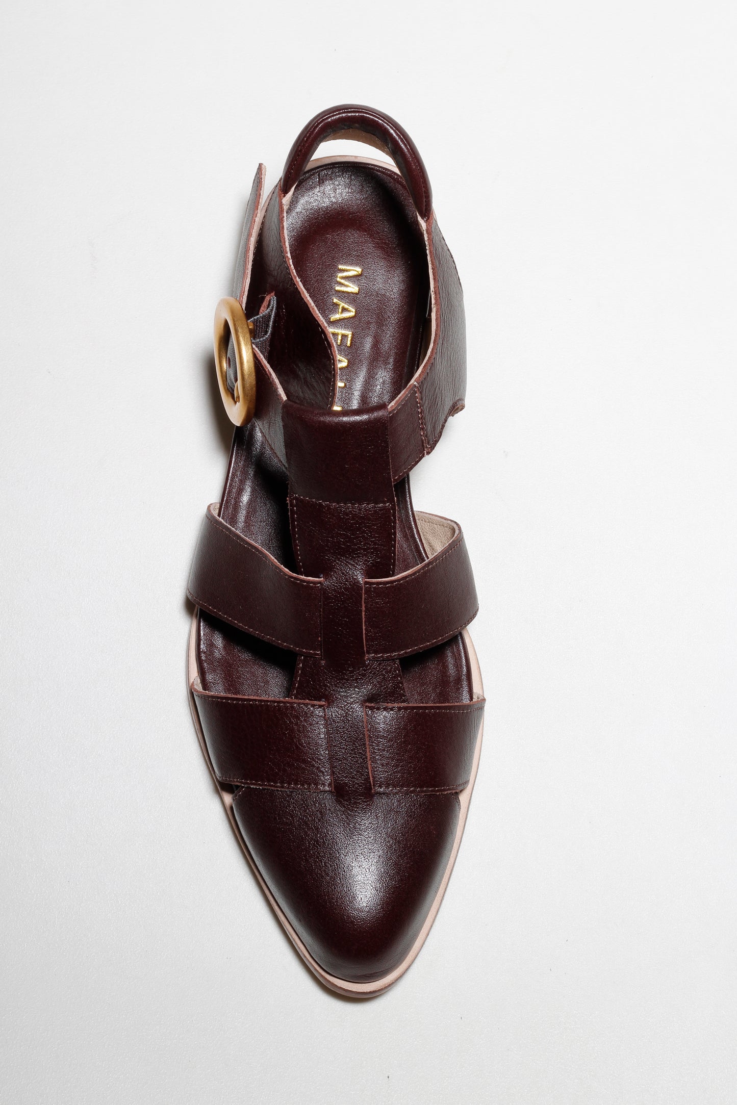 Eloah Brown Fisherman Sandals