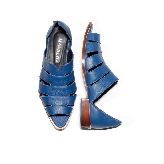 Gisele Navy Blue Sandals