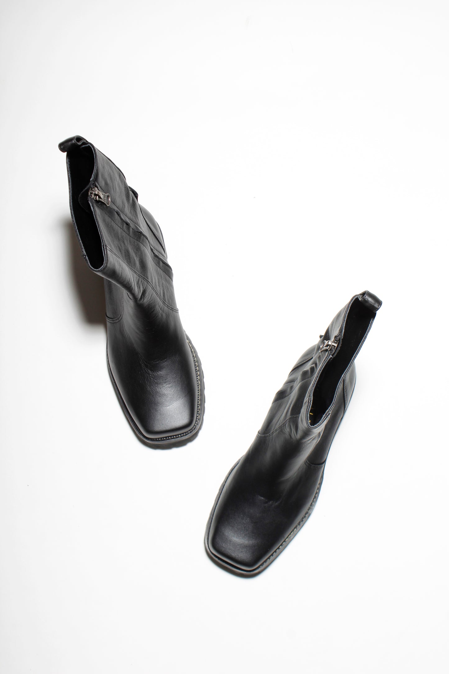 Isis Mid Calf Black Boots