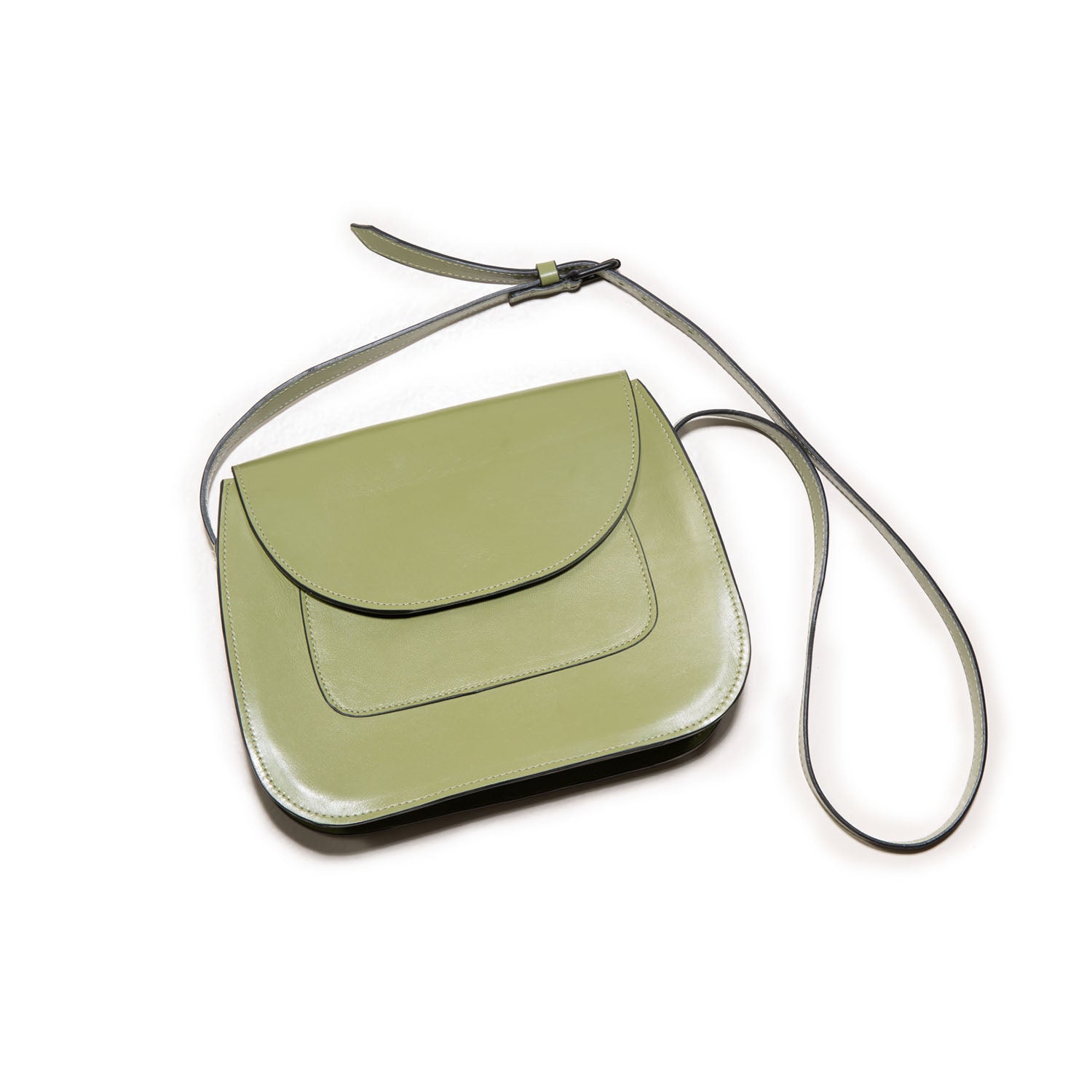Isla Off Shoulder Forest Green Handbag