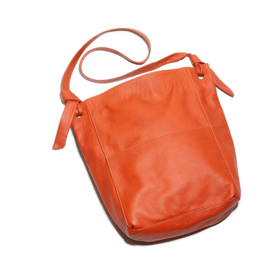 Leonora Orange Handbag