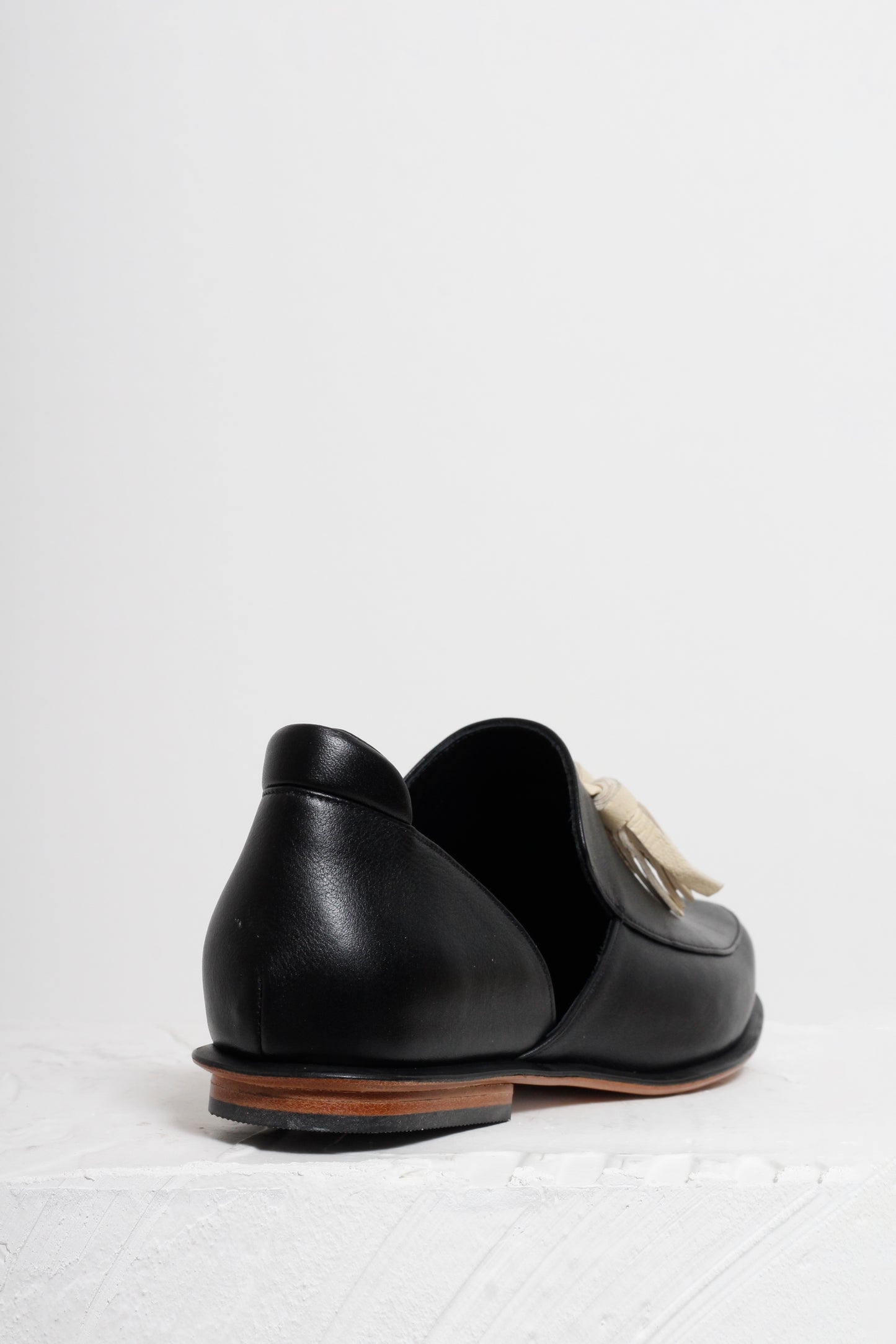 Loren Tassel Black Loafer