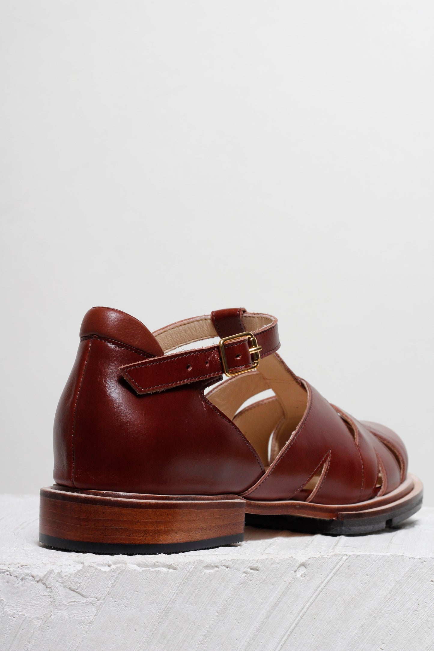 Maite Coffee Brown Fisherman Sandals