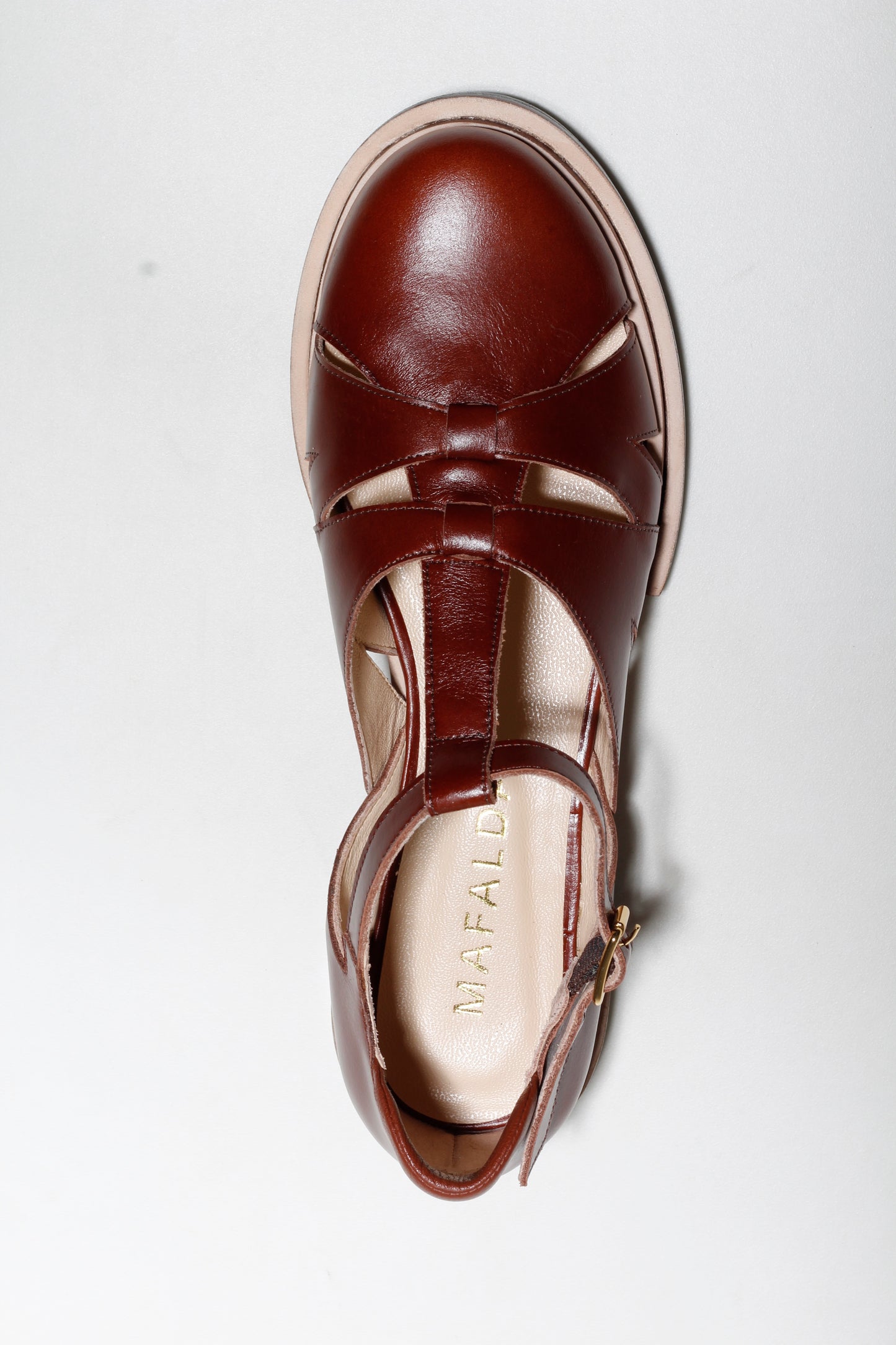 Maite Coffee Brown Fisherman Sandals
