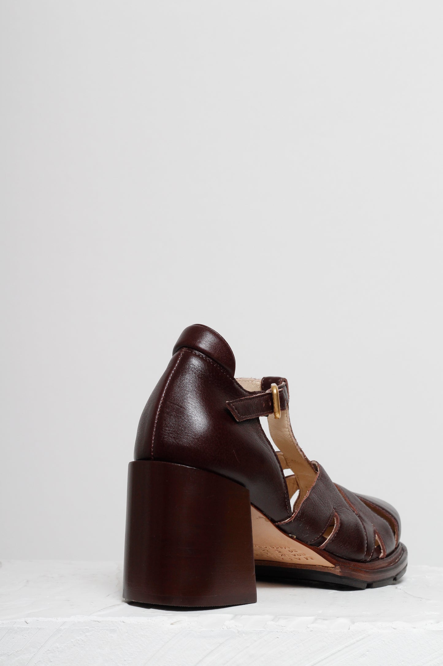Maite Coffee Brown Heeled Sandals