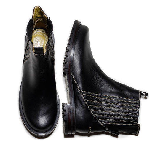 Marah Black Chelsea Boots