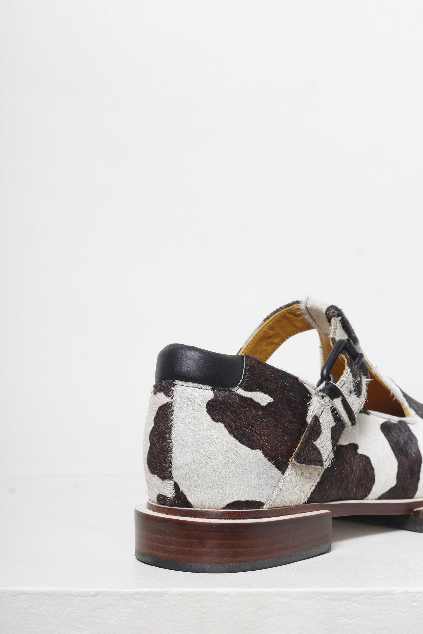 Mary Cow Print Mary-Janes