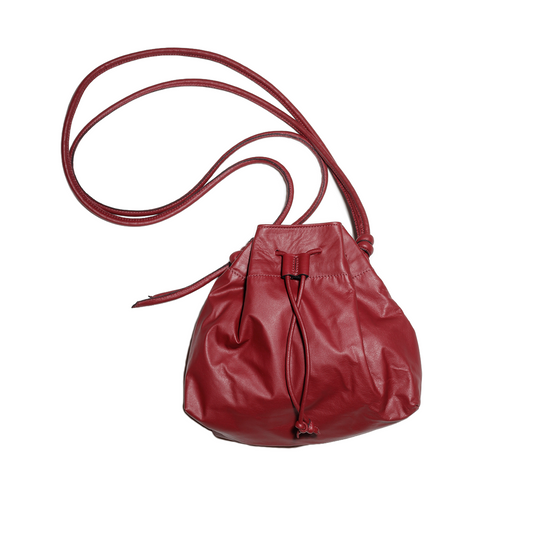 Noa Wine Drawstring Bag