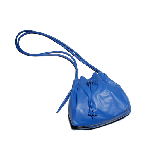 Noa Blue Drawstring Bag