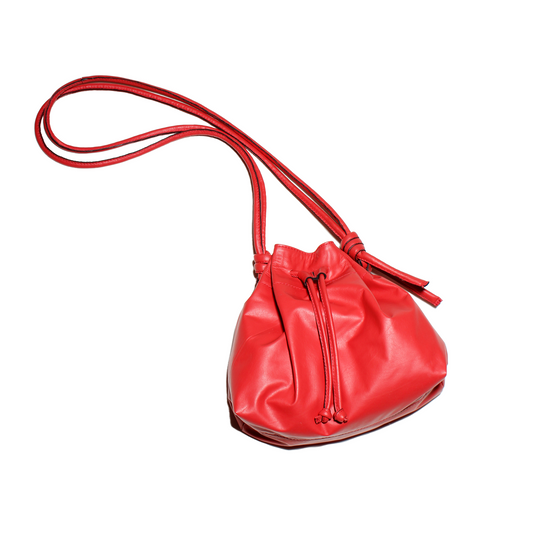 Noa Tomato Red Drawstring Bag
