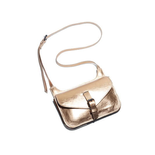 Sabrina Gold Handbag
