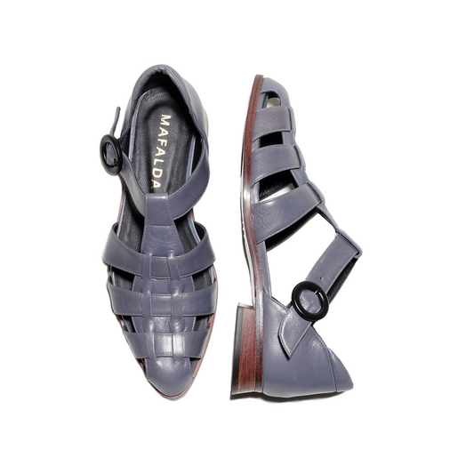 Savana Blue Fisherman Sandals