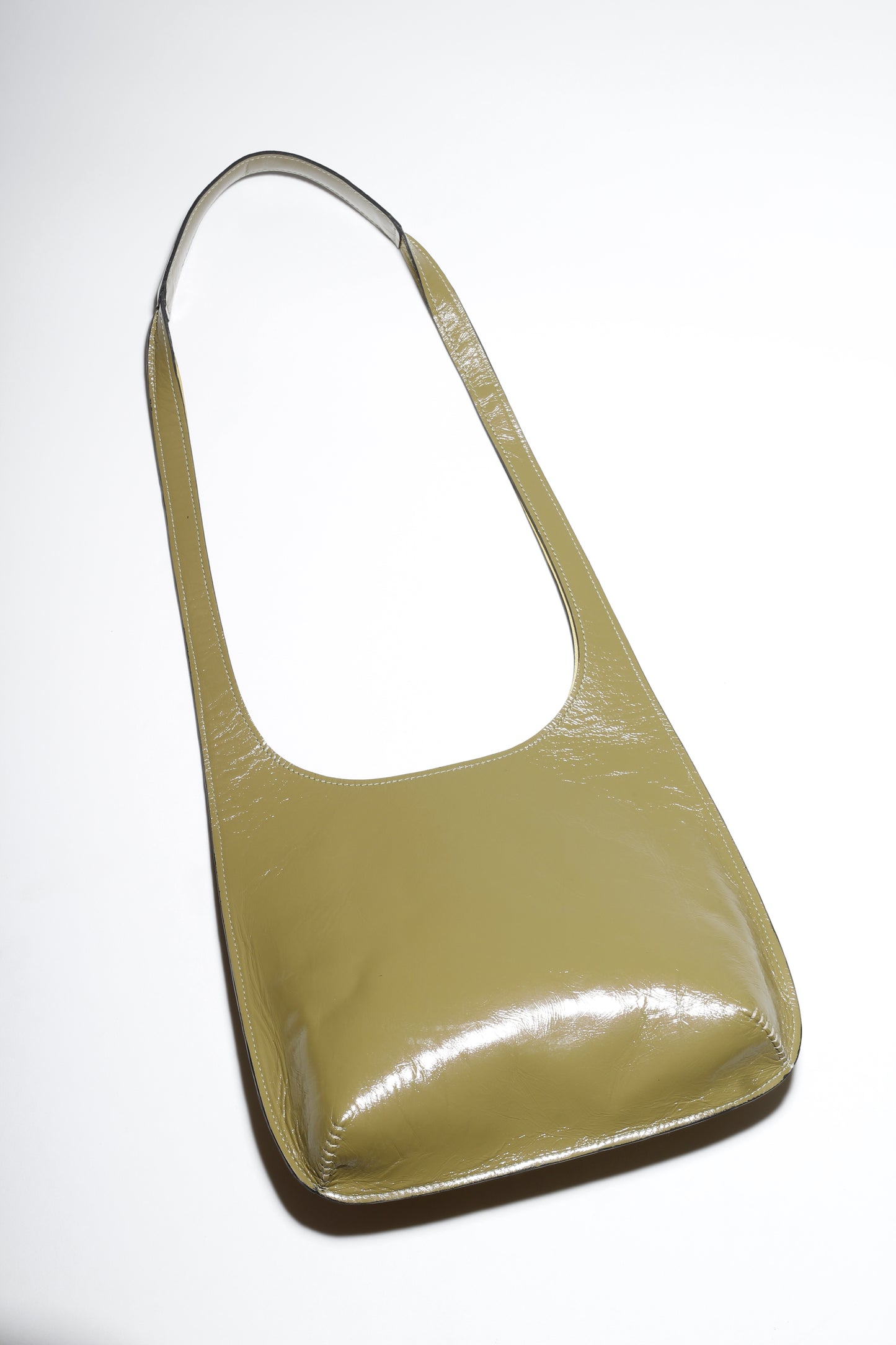 Talita Green Patent Leather Bag