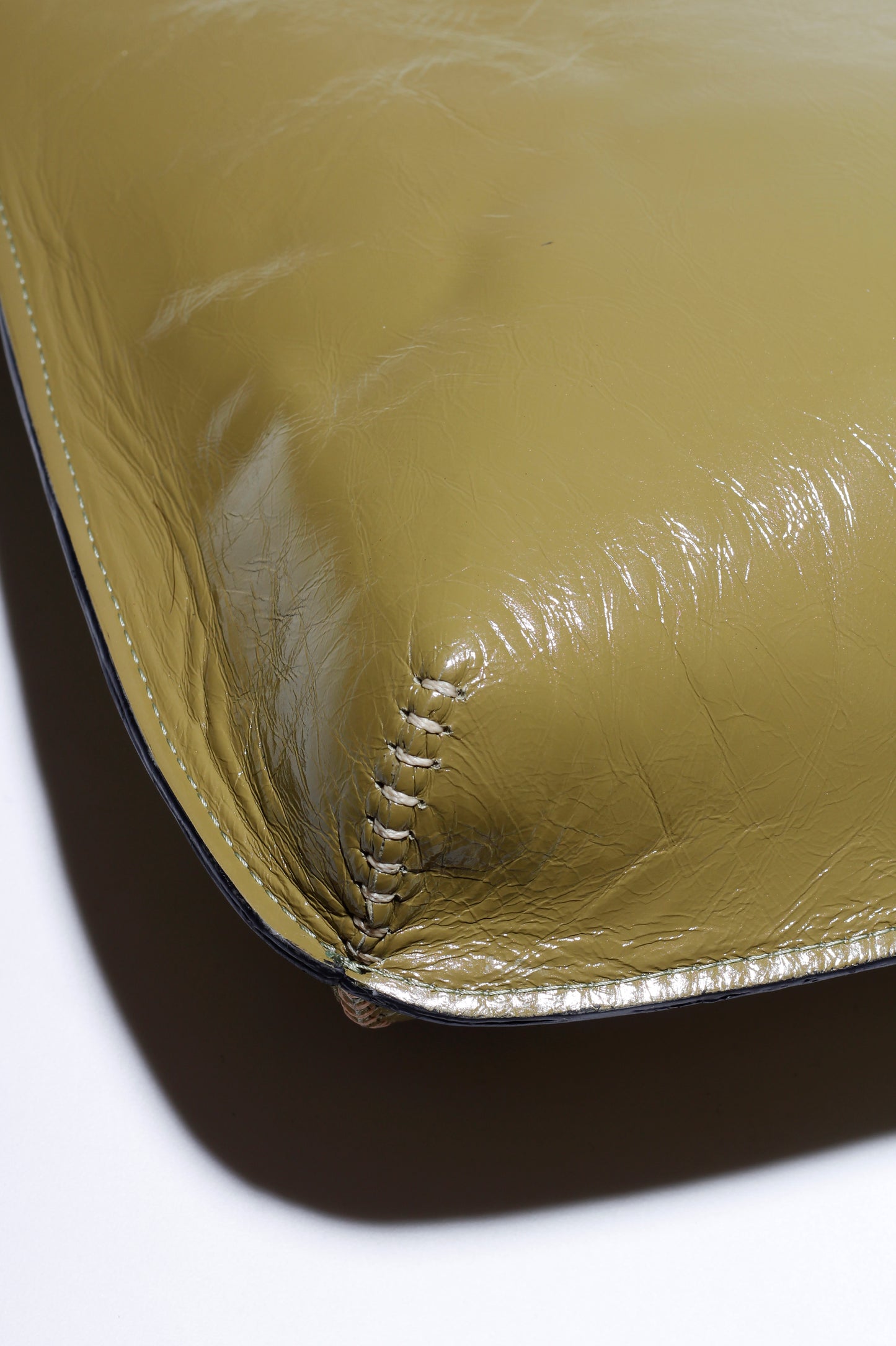 Talita Green Patent Leather Bag