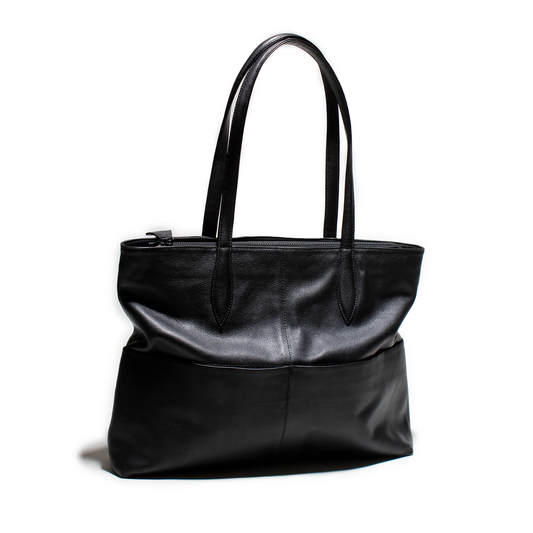 Valentina Black Tote Bag