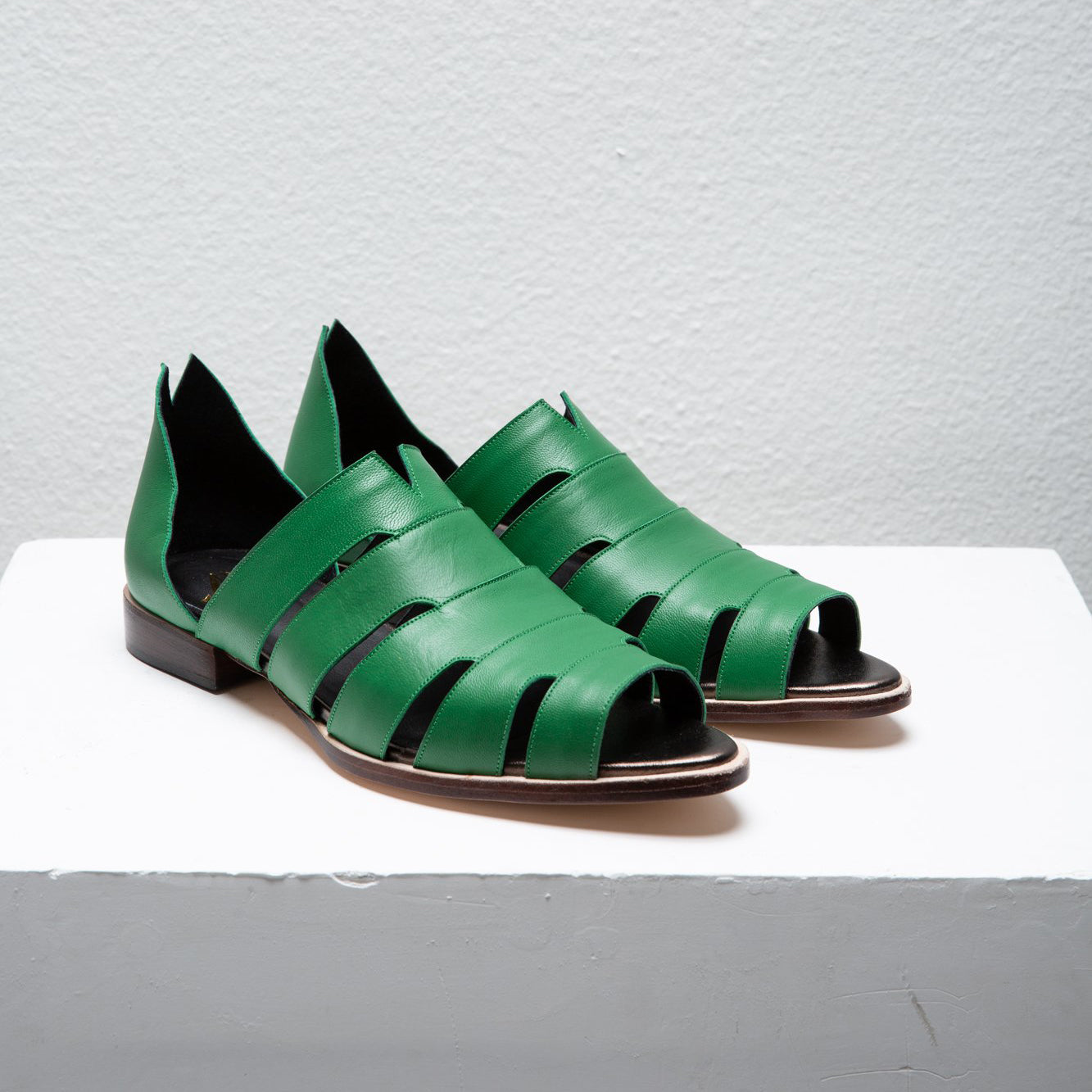 Gisele Emerald Green Sandals