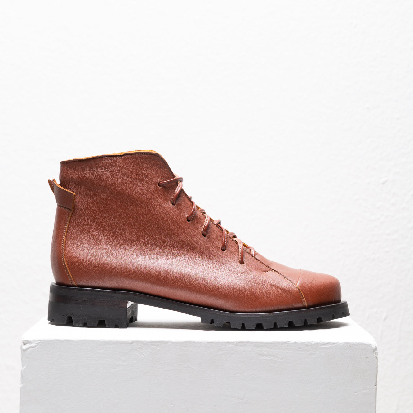 Hera Tan Ankle Boots