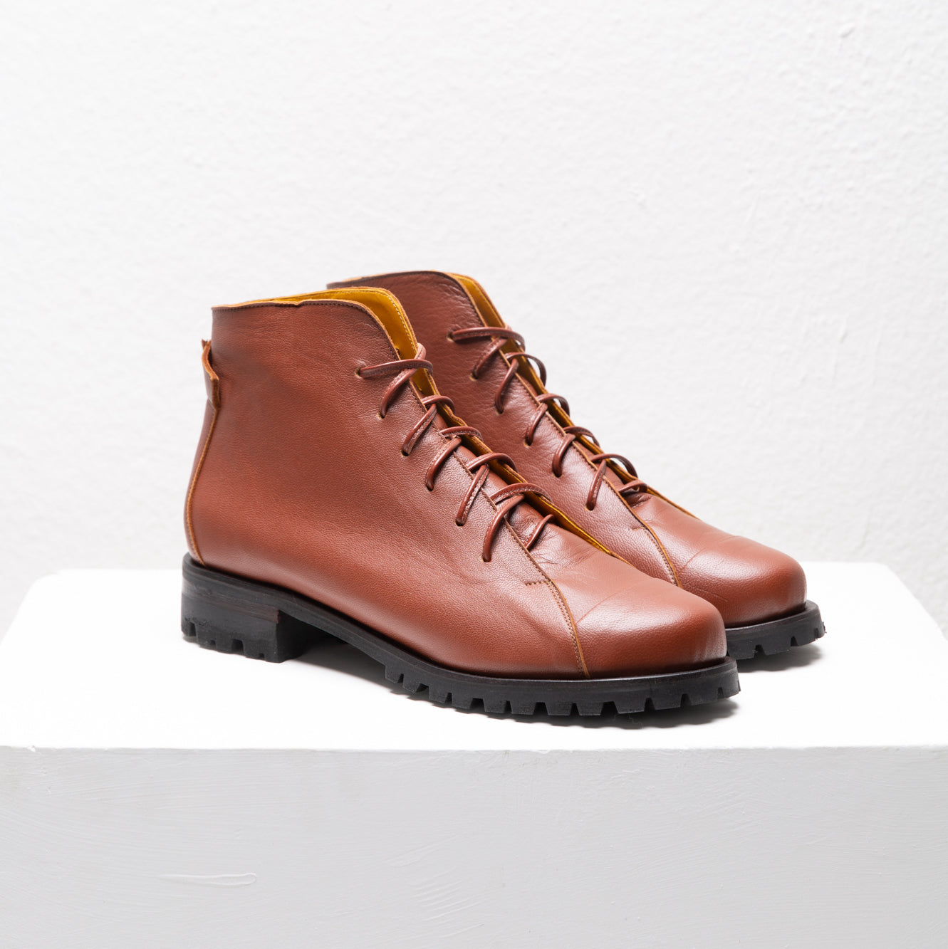 Hera Tan Ankle Boots